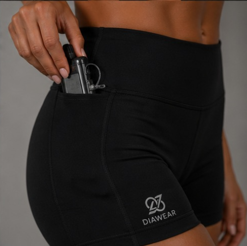 Biker Short met Pompvak